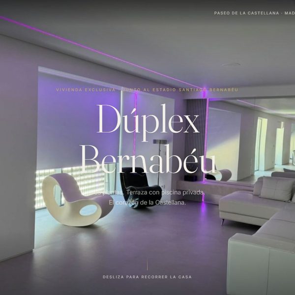 Entrada del dúplex Bernabéu